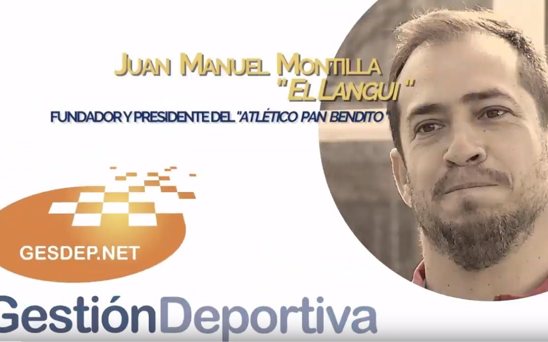 Inauguración de las charlas Gestión Deportiva: Langui