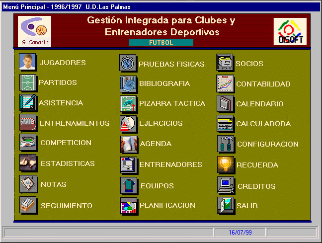 Primera versión de escritorio para entornos Windows. Año 1995