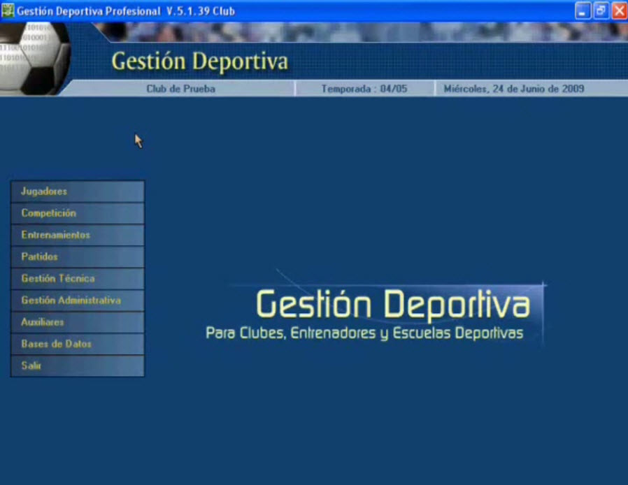 Tercera versión de escritorio para entornos Windows. Año 2006